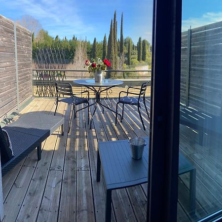 Les Terrasses D'Aix - Studio Avec Grande Terrasse Privee Эгюий Экстерьер фото
